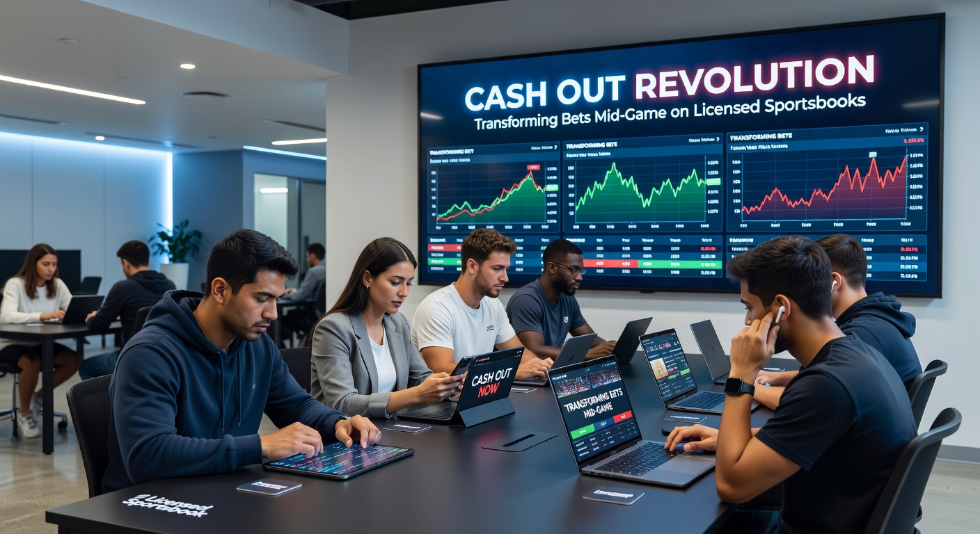 Grafiek met cash out statistieken en een live wedstrijdscherm op een mobiele app van een gelicenseerd Nederlands sportsbook