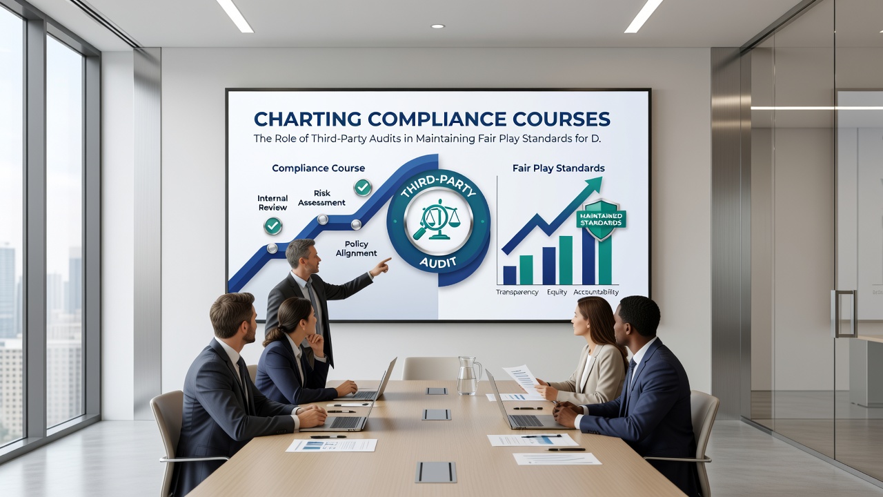 Auditors analyseren compliance documentatie en testresultaten tijdens een inspectie bij een Nederlandse online operator