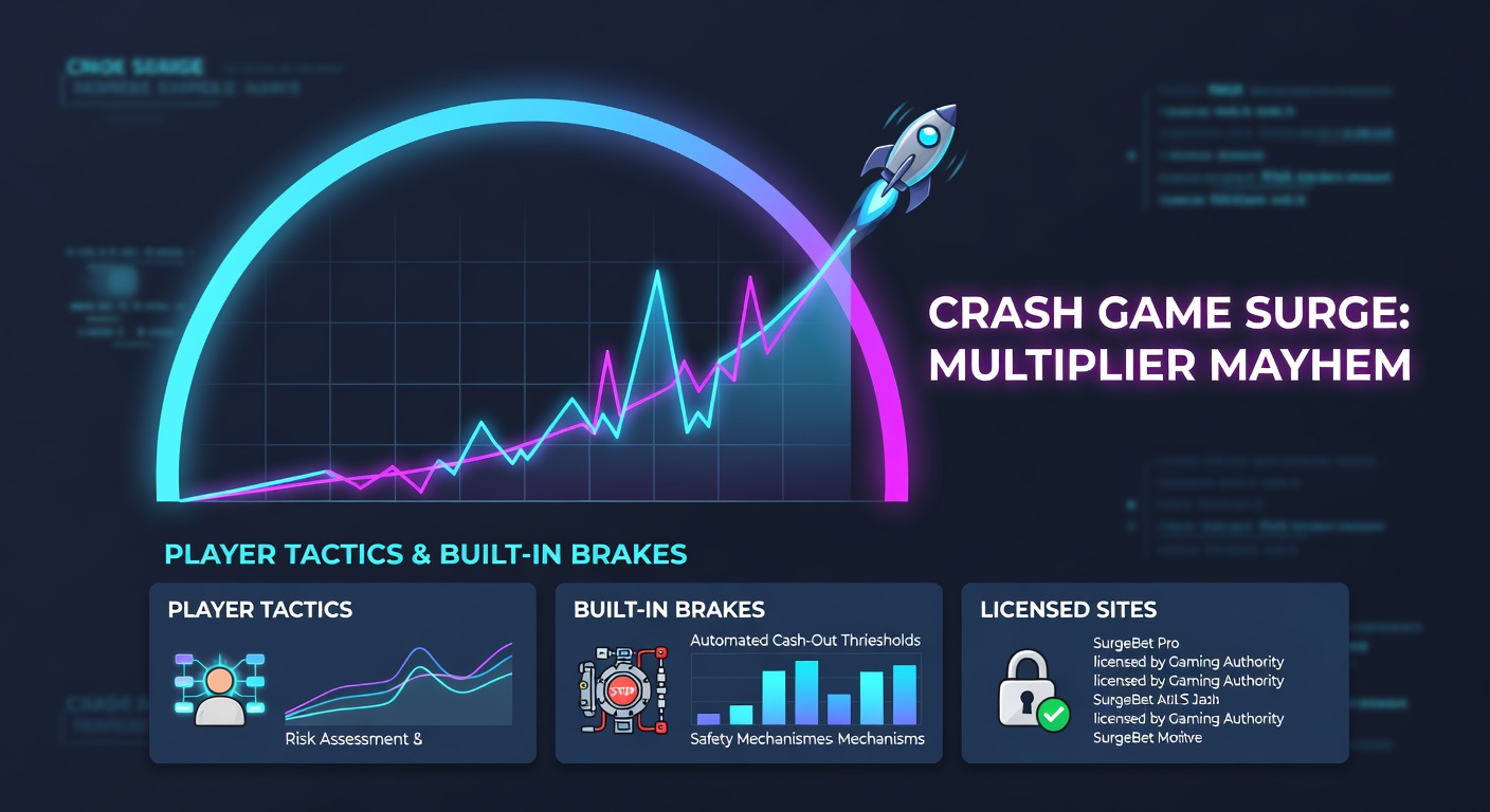 Spelerinterface van een crash game met cash-out knop, multiplierlijn en veiligheidsindicatoren op een KSA-site