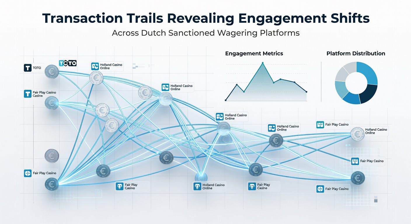 Grafische weergave van engagementcurves gebaseerd op transactievolumes over meerdere maanden