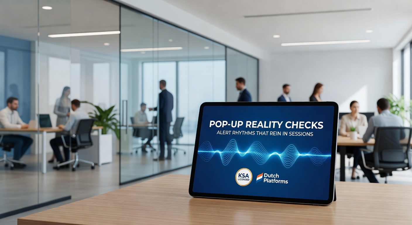 Grafiek met statistieken over de impact van reality checks op sessieduur en spelerengagement op KSA-platforms