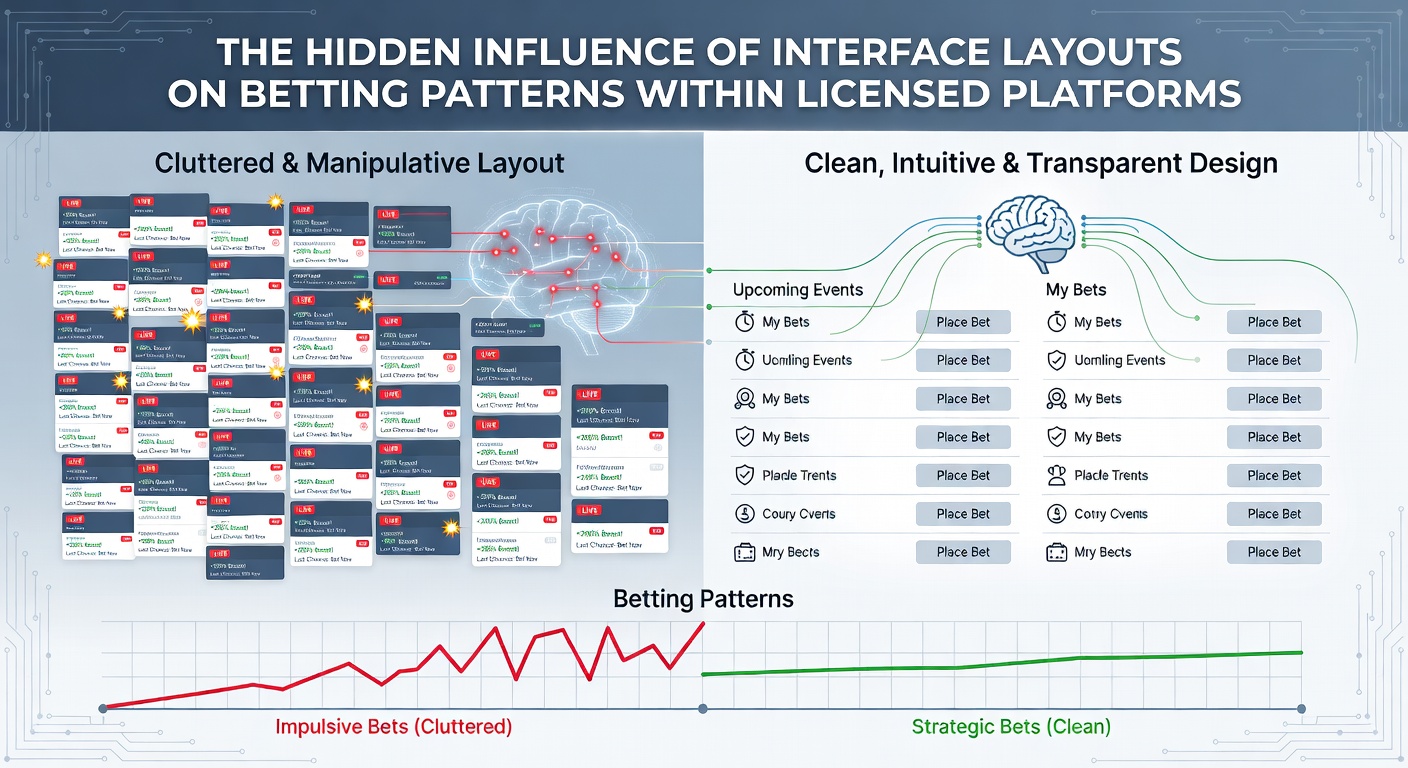 Interface layout analyse op een gelicentieerd Nederlands gokplatform met zichtbare knoppen en navigatie-elementen