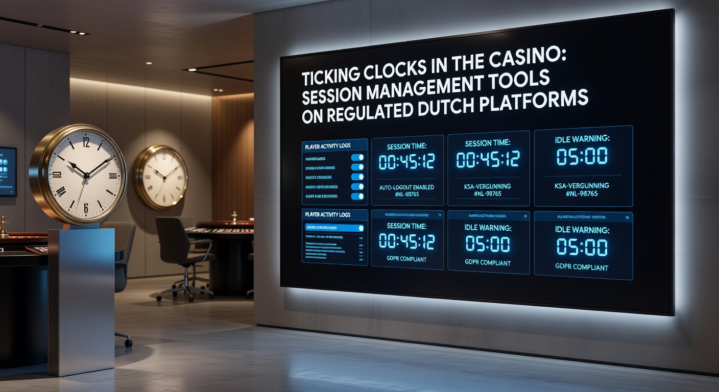 Grafiek met statistieken over sessielengtes op Nederlandse platforms, tonen daling door management tools voor en na implementatie