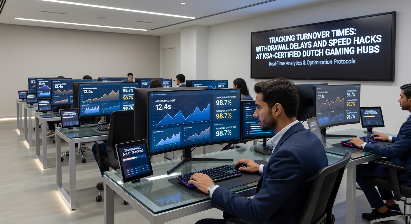 Voorbeeld van een dashboard met realtime tracking van turnover en withdrawal status op een Nederlands KSA-platform, inclusief hacks voor versnelling